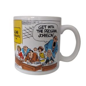 Vintage 1990s Russ Berrie & Co Item No.12515 Work Humor Mug